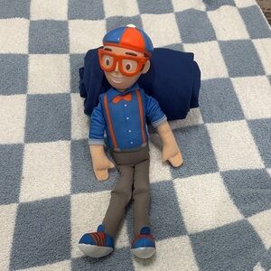 Blippi Blue and Orange Plush Toy